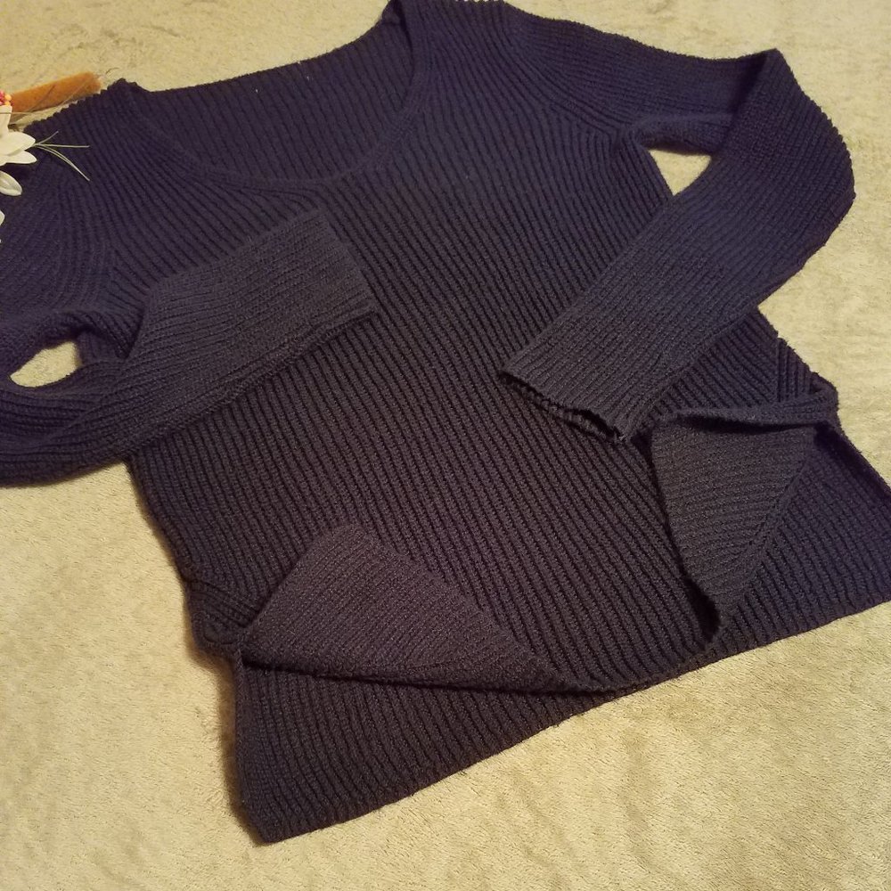 V-Neck Pullover Sweater